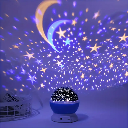 BowLift Luna Star Projector Night Lamp
