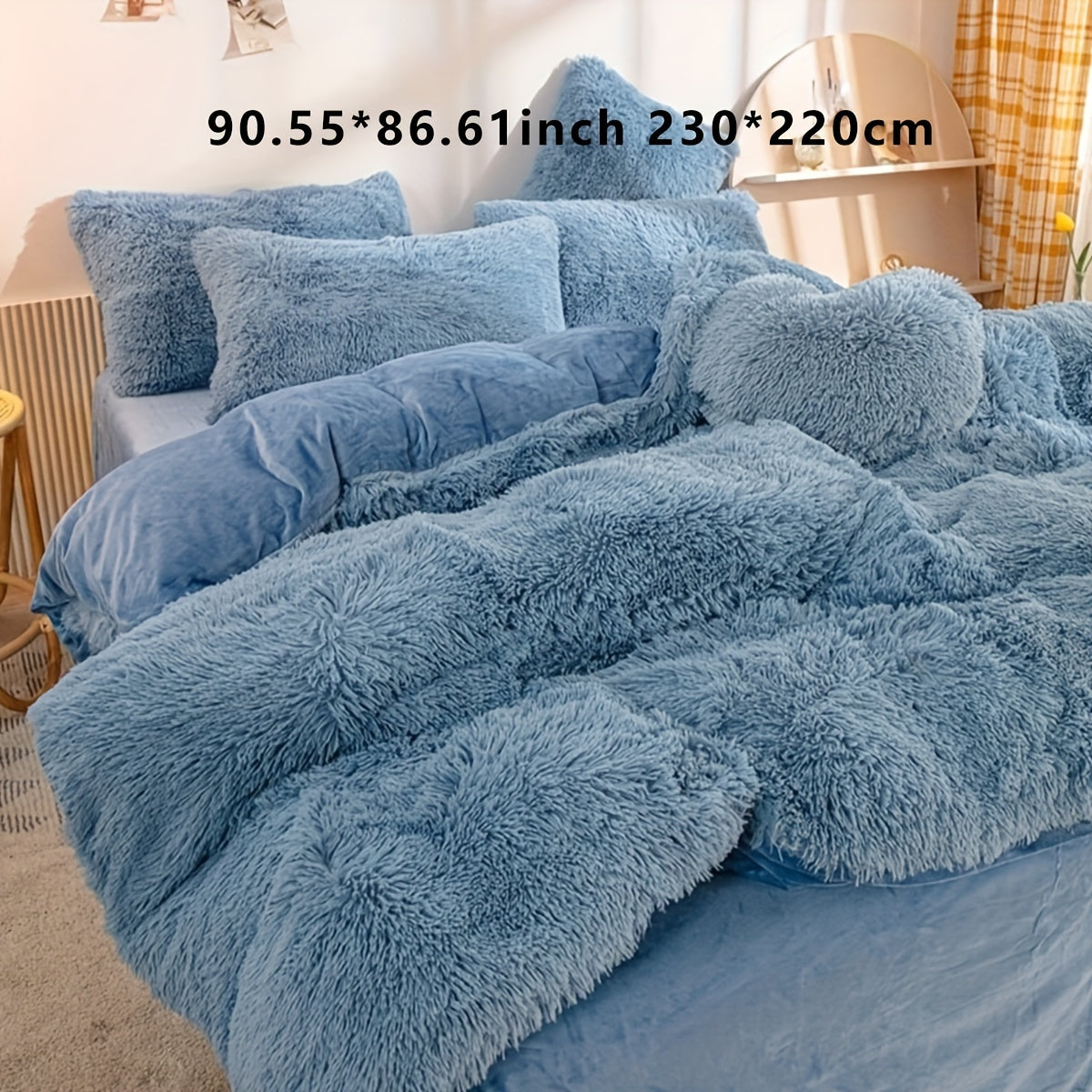 BowLift | Three-Piece Velvet Bedding Set with Velvet Finish