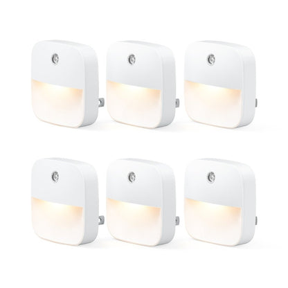 LZINA™ | Energy-saving socket night lights with auto sensor (6-pack)