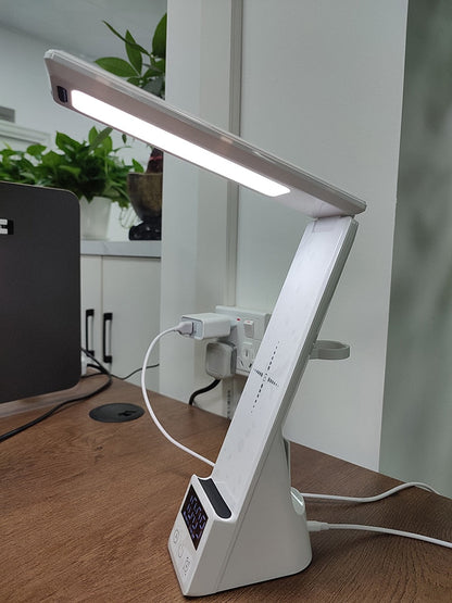 BowLift Desk Lamp with Wireless Charger — Sleek, Modern Lighting for Your Desk