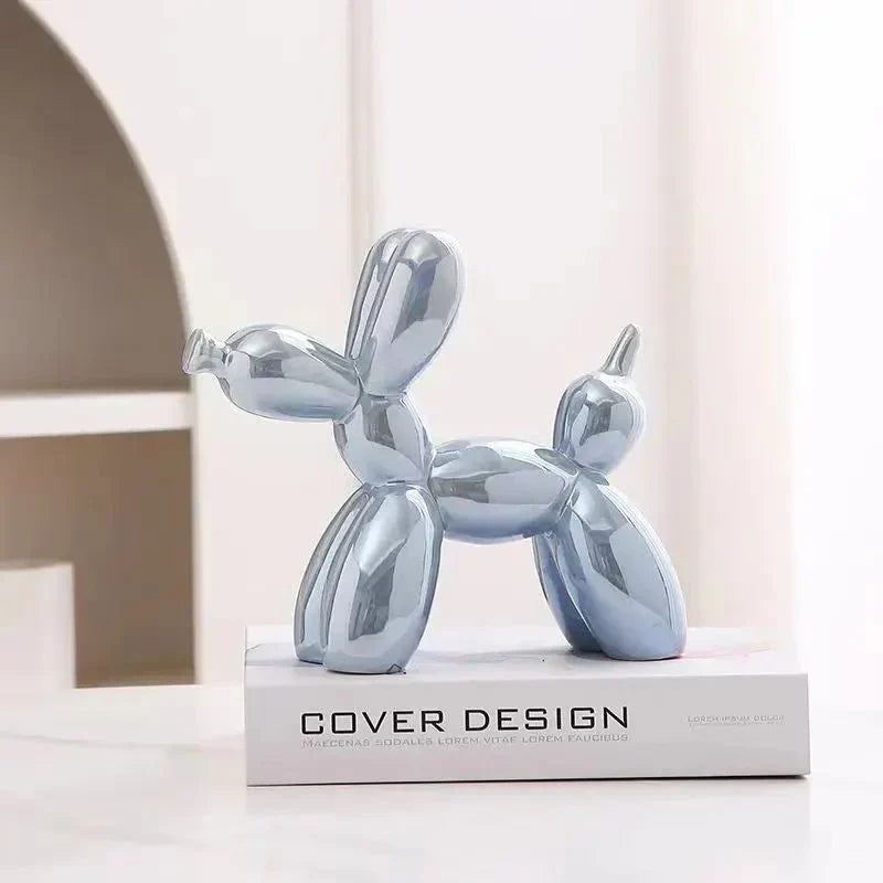 LZINA™ | Ceramic Glossy Balloon Dog Ornament