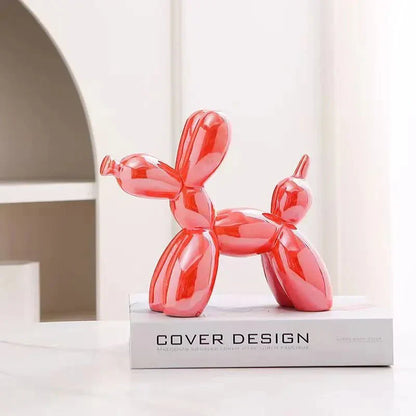 LZINA™ | Ceramic Glossy Balloon Dog Ornament