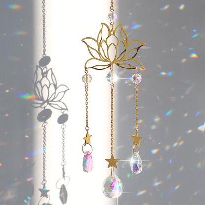 LZINA™ | Chakra Crystal Lotus Sun Collector