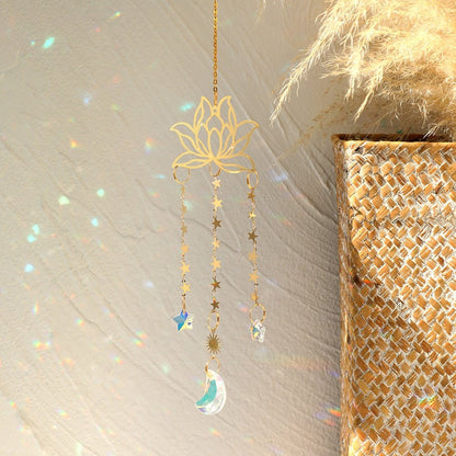 LZINA™ | Chakra Crystal Lotus Sun Collector