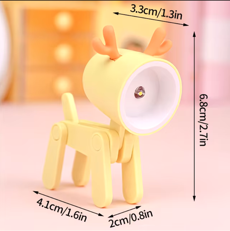 LZINA™ | LED Night Light Adjustable Animal Desk Lamp