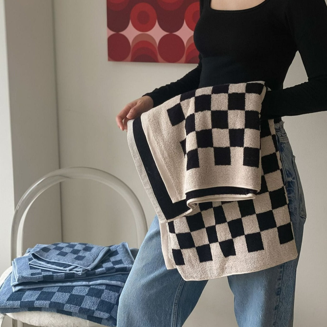 BowLift | Checkerboard Plus Towel Collection
