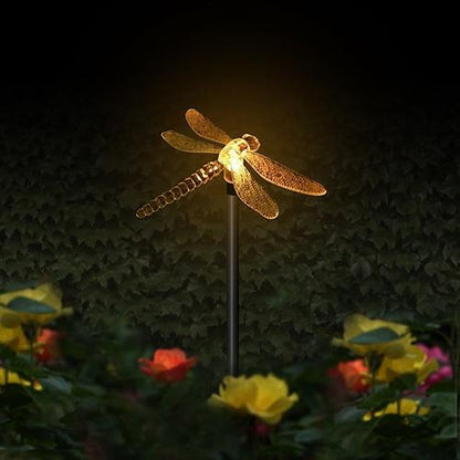 LZINA™ | Solar-LED-Garden Lights "Colorful Flies"