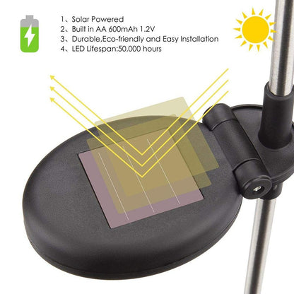 LZINA™ | Solar-LED-Garden Lights "Colorful Flies"