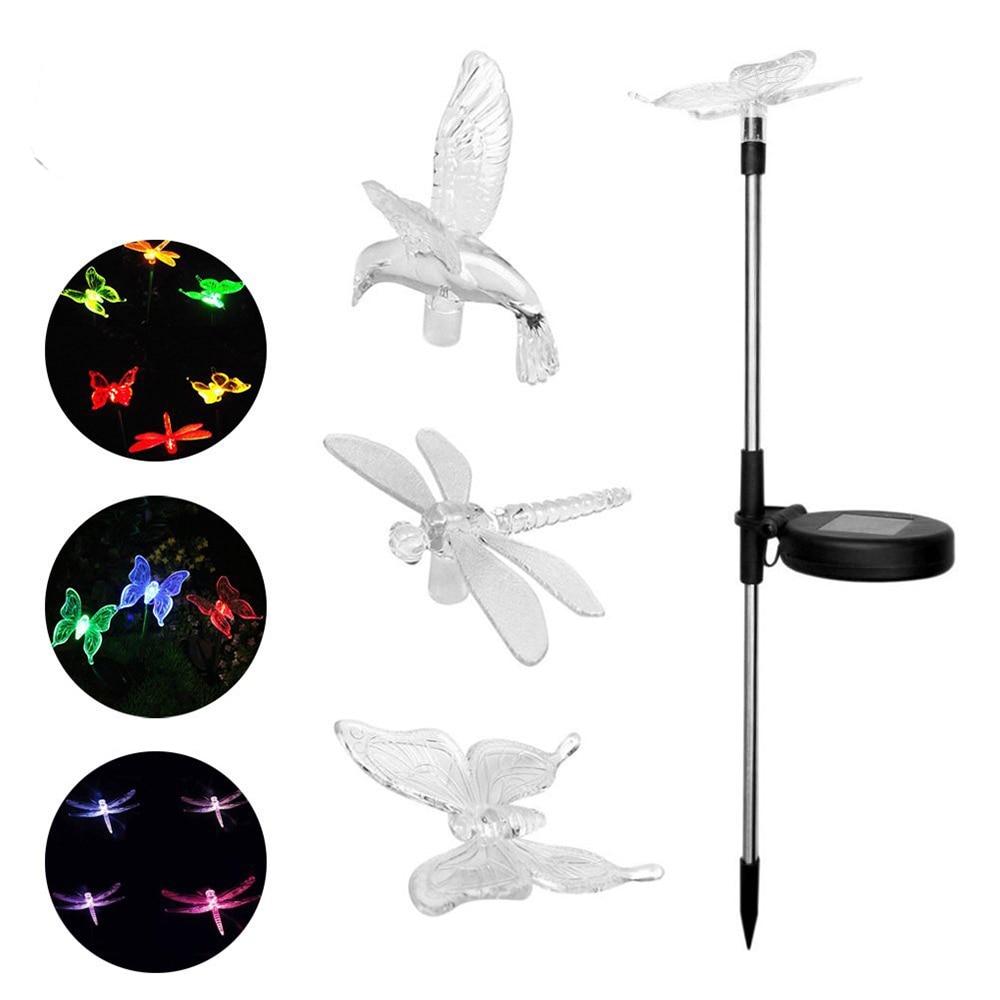 LZINA™ | Solar-LED-Garden Lights "Colorful Flies"