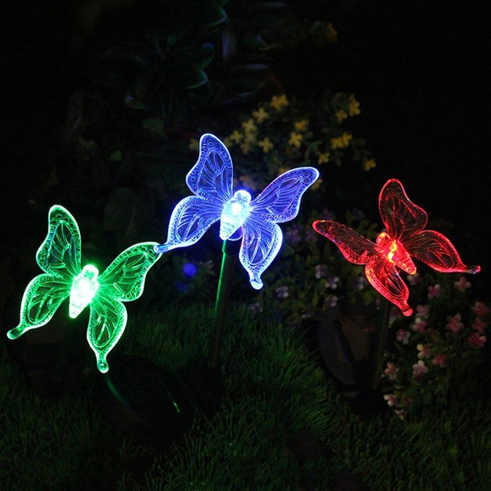 LZINA™ | Solar-LED-Garden Lights "Colorful Flies"