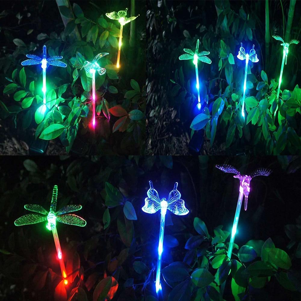 LZINA™ | Solar-LED-Garden Lights "Colorful Flies"