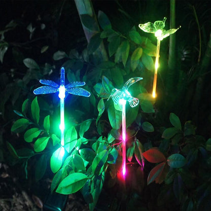 LZINA™ | Solar-LED-Garden Lights "Colorful Flies"