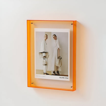 LZINA™ | Colored transparent acrylic frame for modern displays