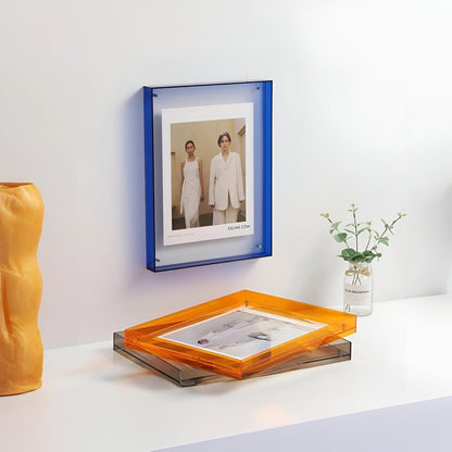 LZINA™ | Colored transparent acrylic frame for modern displays