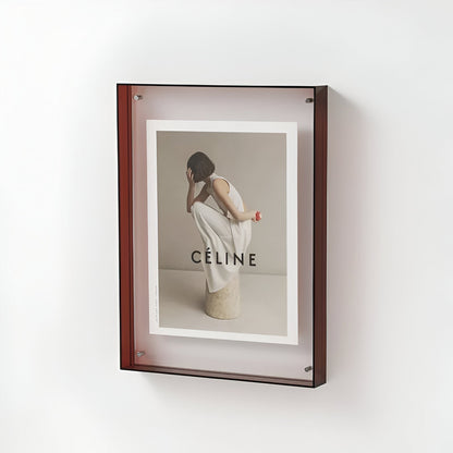 LZINA™ | Colored transparent acrylic frame for modern displays