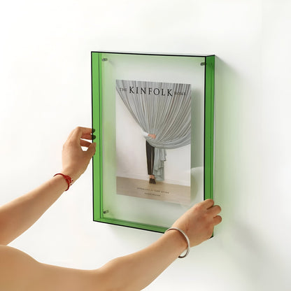 LZINA™ | Colored transparent acrylic frame for modern displays