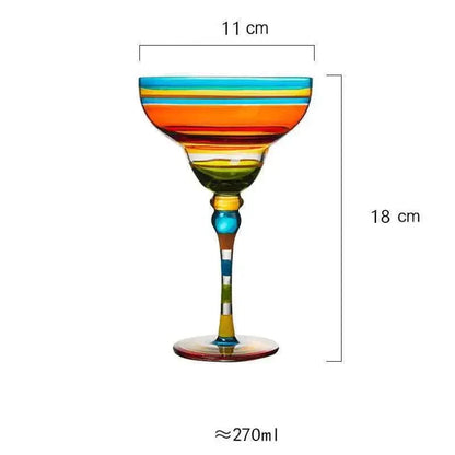 BowLift | Colorful Margarita Cocktail Glass