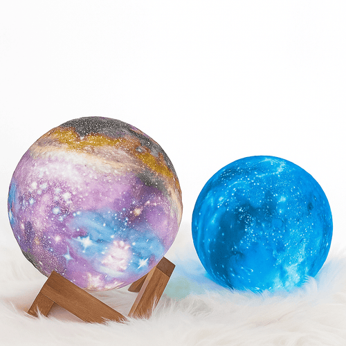 LZINA™ | CosmoShine – Multicolor Moon Night Light with Remote Control
