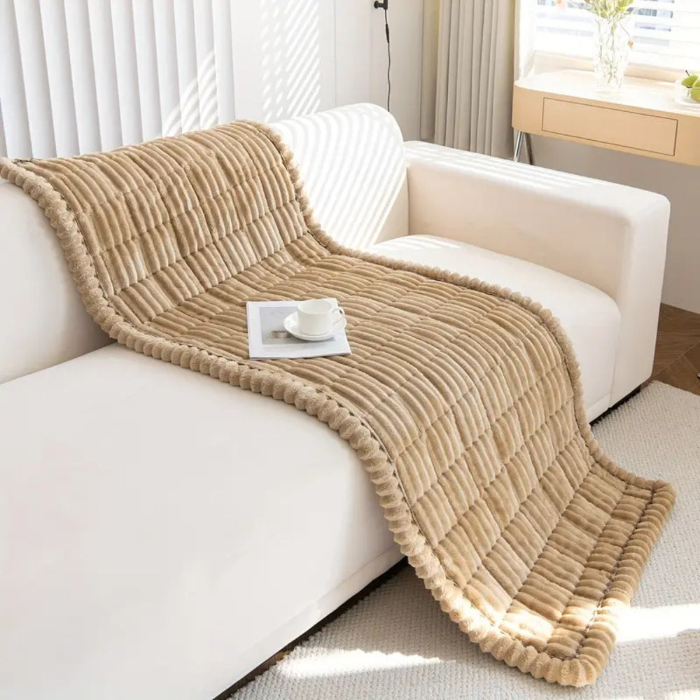 BowLift | Flannel Sofa Cover Quilted Design