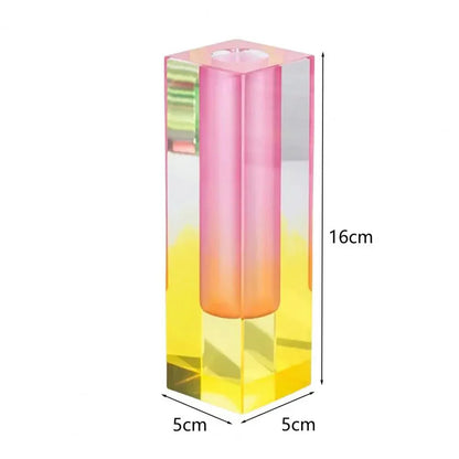 LZINA™ | Crystal Effect Gradient Vase