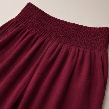 Women’s Relaxed Tapered Summer Trousers