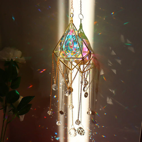 LZINA™ | Room Decoration Crystal Sun Catcher Wind Chime
