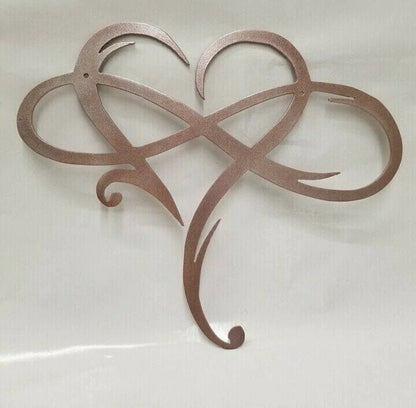 Endless Heart - Steel Wall Decoration Metal Wall Art