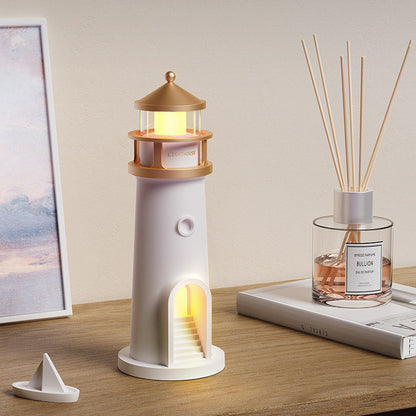 BowLift | Lighthouse Speaker Bluetooth Lamp Moon Shadow Ambient Light Best Gift