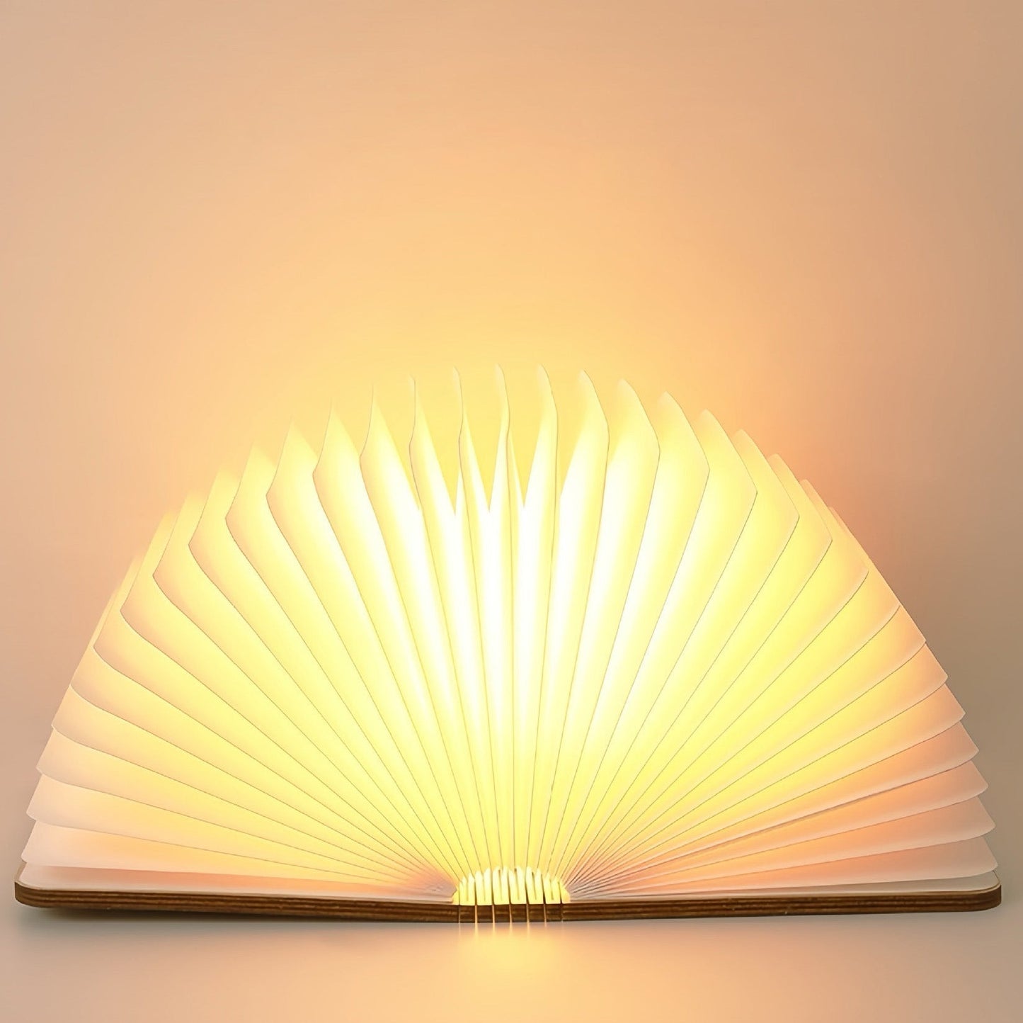 BowLift Wood Book Lamp - Cozy Desk Reading Light for Study, Gift, and Home Decor