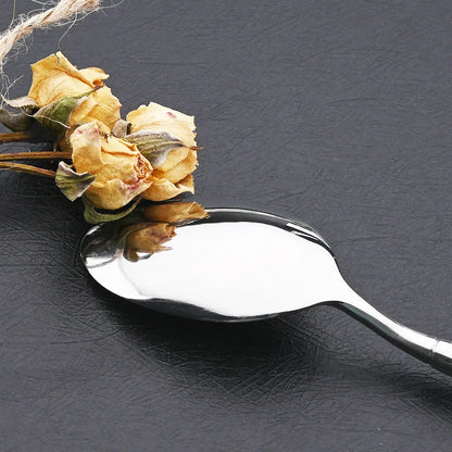 Dinnerware Vintage Cutlery Set Stainless Steel Mirror Silverware Set | Bowlift