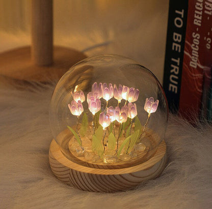 BowLift DIY Mini Tulip Flowers Night Lights – Create Your Own Blooming Glow