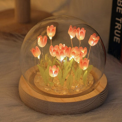 BowLift DIY Mini Tulip Flowers Night Lights – Create Your Own Blooming Glow