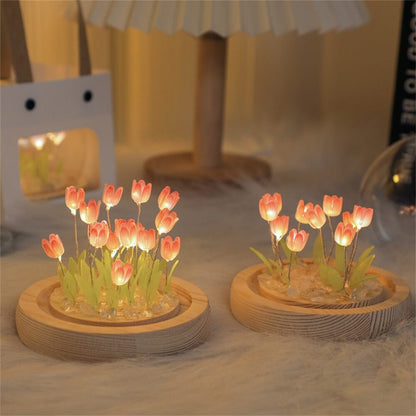 BowLift DIY Mini Tulip Flowers Night Lights – Create Your Own Blooming Glow