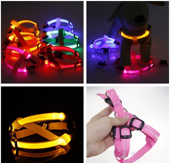Dog harness with LED - Glow&Go Bowlift