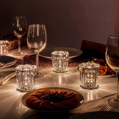 BowLift Crystal Lamp - Wireless Table Lamp for Elegant Ambient Lighting