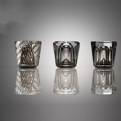BowLift Crystal Lamp - Wireless Table Lamp for Elegant Ambient Lighting