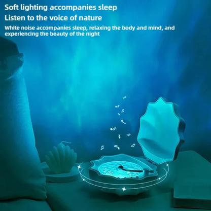 LZINA™ | Shell Bluetooth Speaker with Night Light