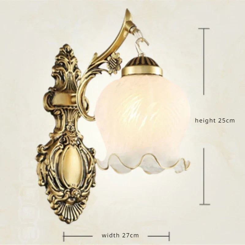 BowLift Vintage European-Style Wall Lamp – Classic Elegance for Any Space