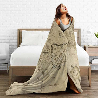 BowLift | GeoSnug | Comfortable Map Blanket