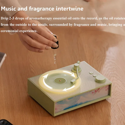 LZINA™ | Aromatherapy Bluetooth Speaker with Night Light