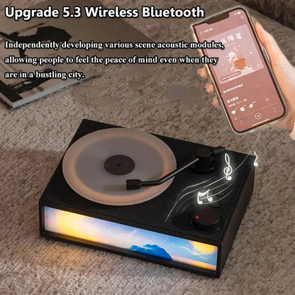 LZINA™ | Aromatherapy Bluetooth Speaker with Night Light