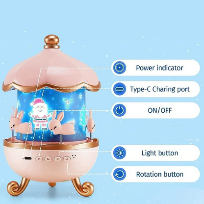 LZINA™ | Night Light Projector for Kids
