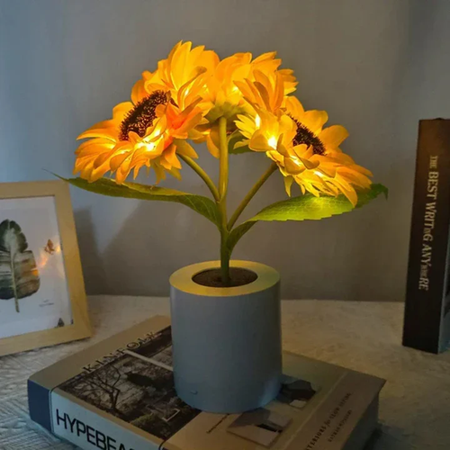 LZINA™ | Rechargeable Sunflower Night Light