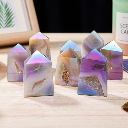 LZINA™ |Angel Aura Quartz Crystal Sticks Gemstone Decor