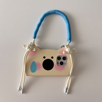 BowLift | Insta-Style Cartoon Westie Flip-Phone Case