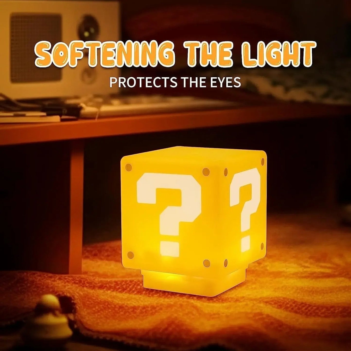 LZINA™ | Super Mario 3D LED Question Block Night Light