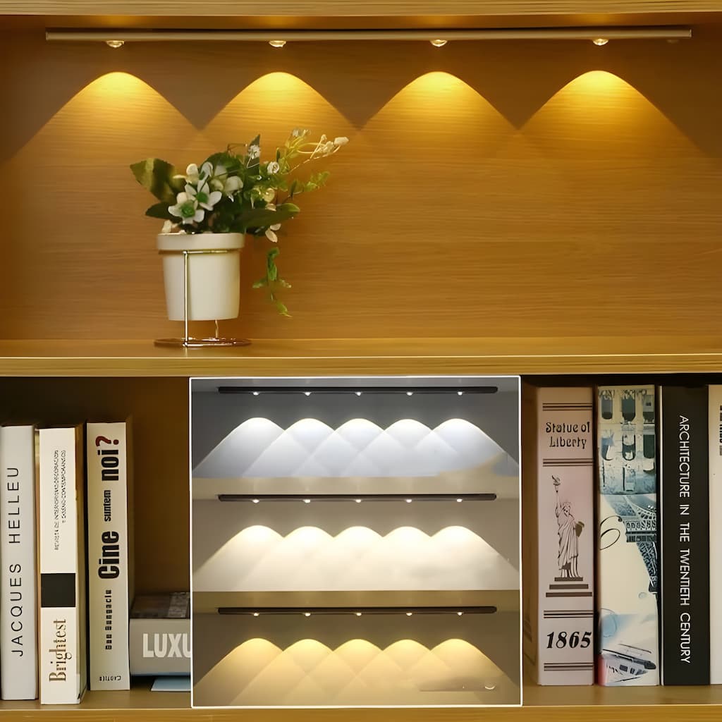 BowLift Wireless Smart LED Lights with Motion Sensor — Rechargeable, Energy-Efficient Lighting for Any Room