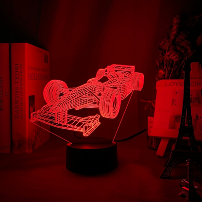 BowLift Formula 1: 3D Illusion Lamp with Color Mode