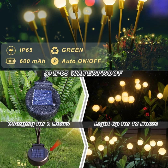 LZINA™ | Solar-powered Firefly Garden Light