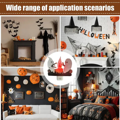 LZINA™ | Halloween Ghost Campfire Night Light